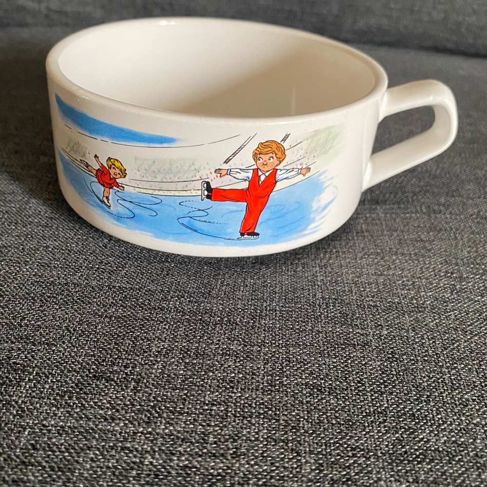 Campbell Vintage Kids Swim Cartoon Mug